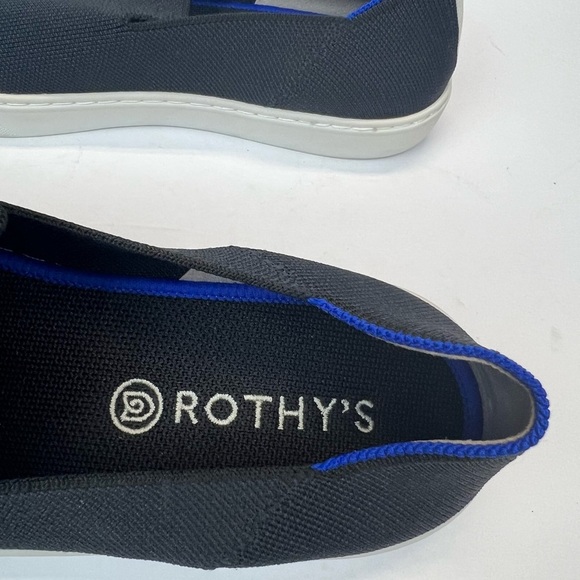 Rothy's The Sneaker Women's Size 11 Navy Blue Textile Slip On Shoes - Picture 2 of 7
